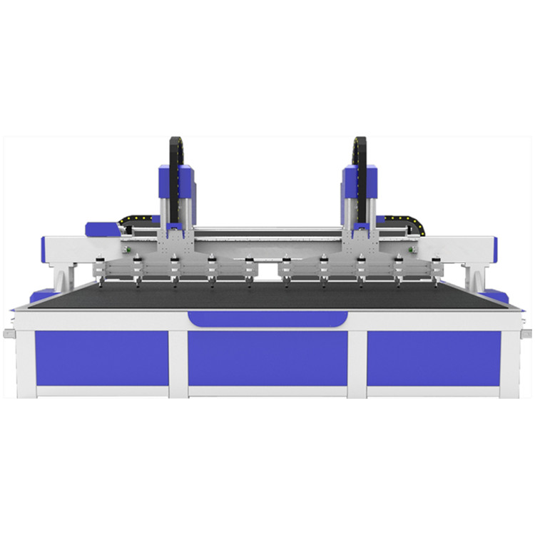 3D ملٹی اسپنڈل ووڈ کارونگ CNC راؤٹر