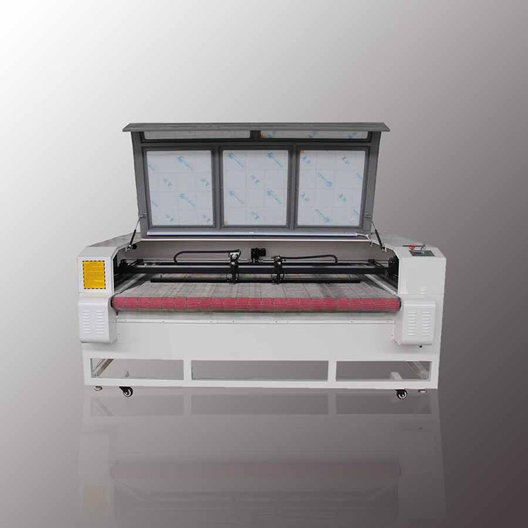 خودکار فیڈنگ CNC فیبرک لیزر کٹر